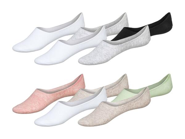 Chaussettes invisibles, set de 5