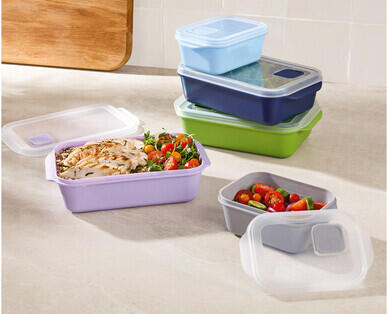 Microwave Safe Food Containers 5pc Set