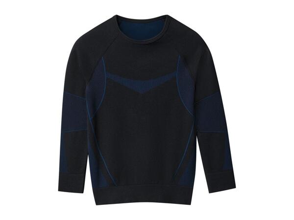 Lupilu Younger Kids' Black Seamless Base Layer Set - 2 Piece Set