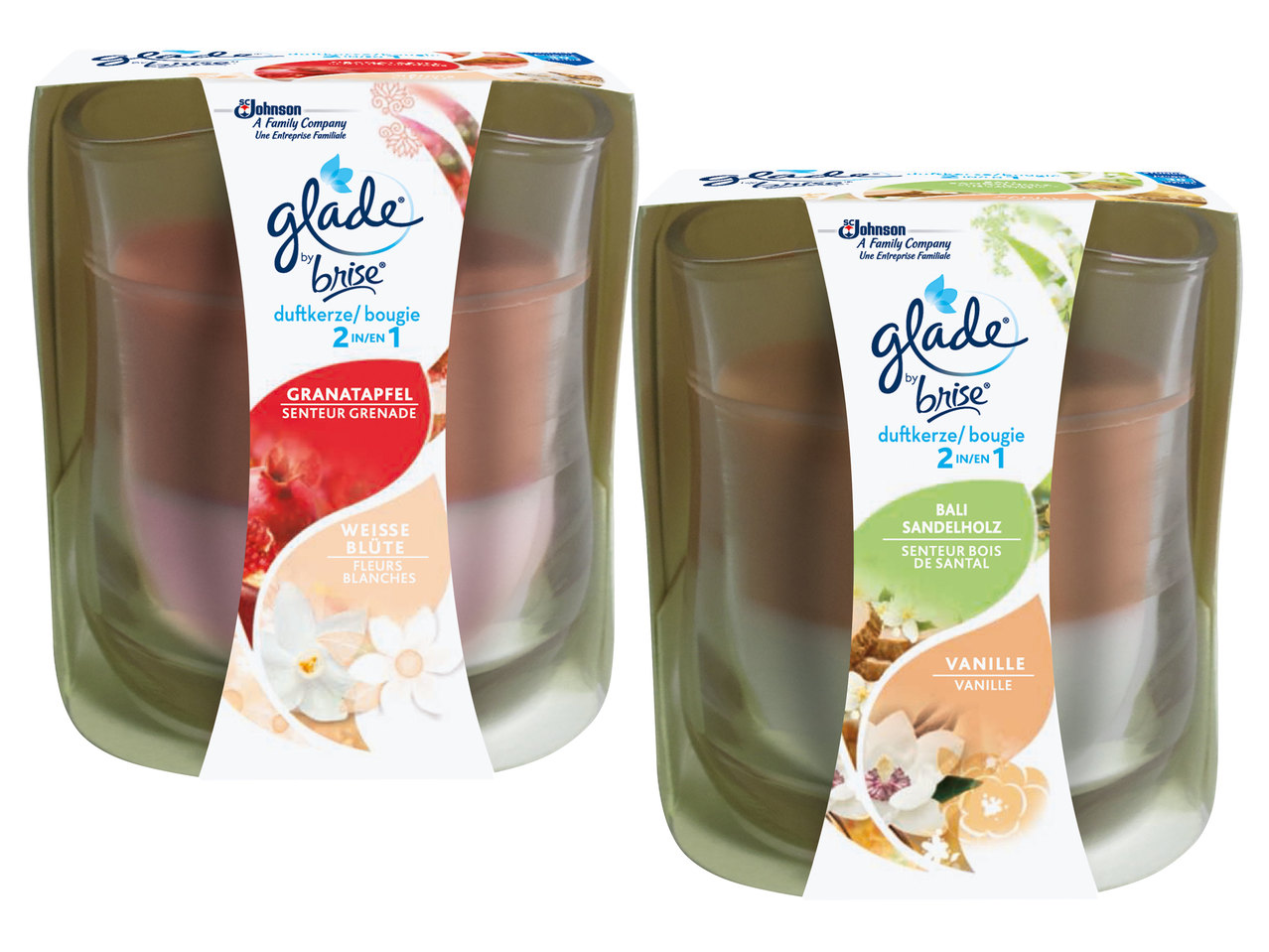 GLADE BY BRISE 2 in 1 Duftkerze