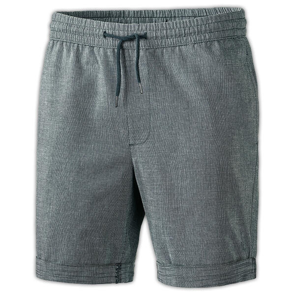 Shorts mit Leinenstruktur