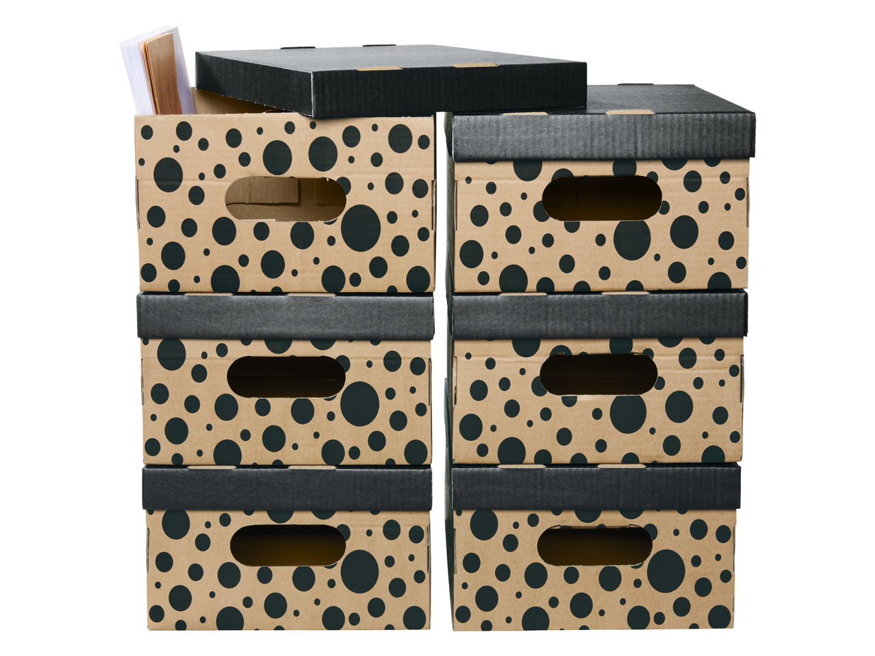 Úložné boxy – 6 kusů