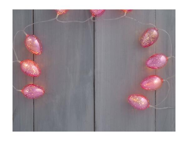 Livarno Home LED String Lights - Pink