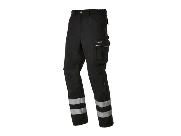 Softshell Work Trousers with Reflective Details