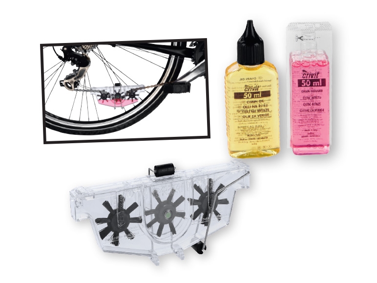 CRIVIT Bicycle Chain Cleaner Tool
