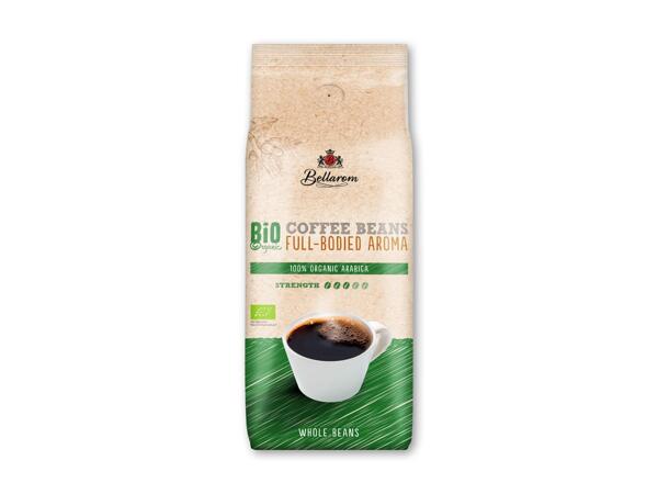 Hele økologiske kaffebønner