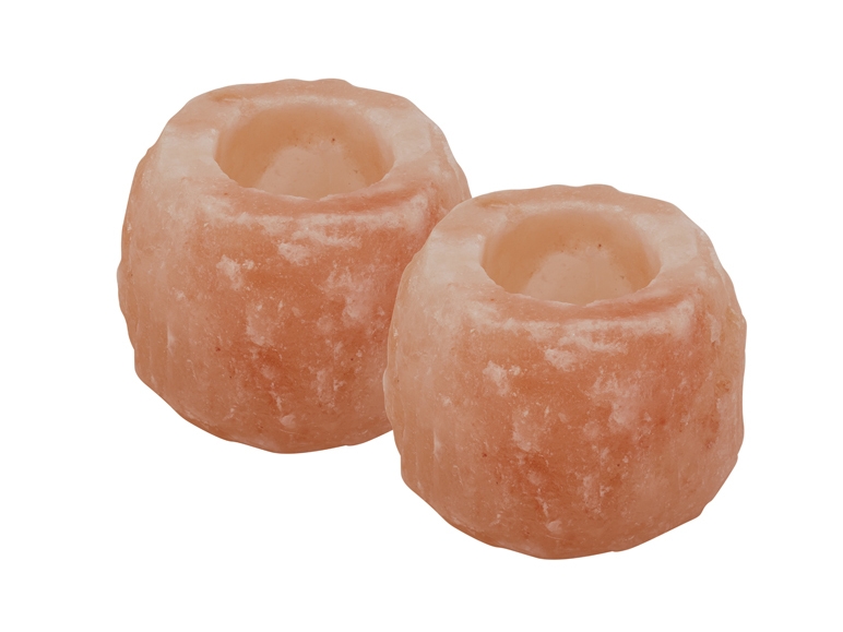 Salt Crystal Tealight Holders