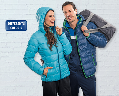 Veste aspect matelassé pour femmes/hommes CRANE(R)