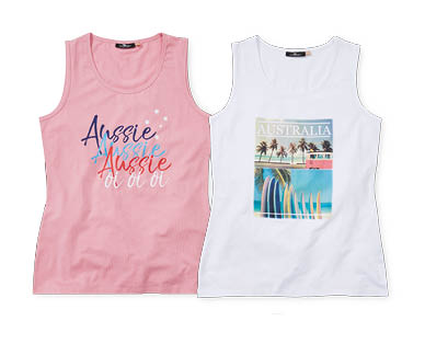 Adults Australia Day Singlet