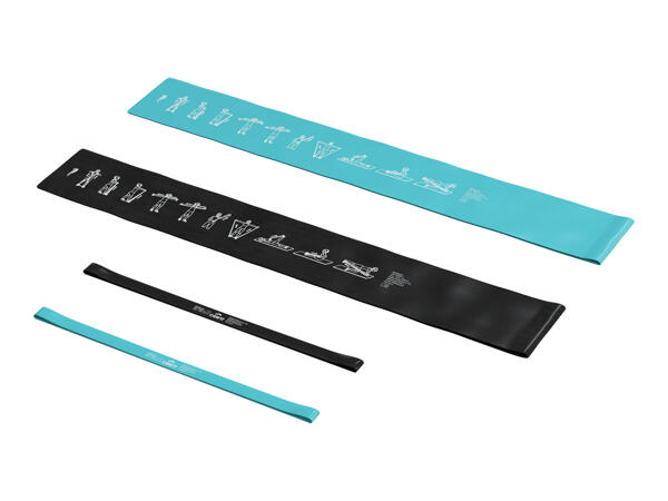 Crivit Resistance Band Set - 4 piece set