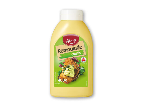 Mayonnaise, remoulade eller ketchup