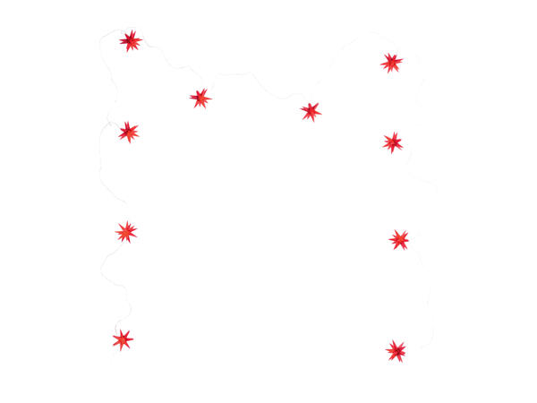 Livarno Home 10 LED Star String Lights