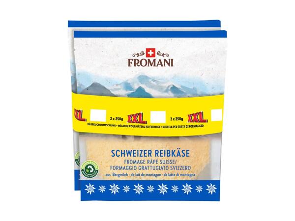 Fromage râpé suisse XXL