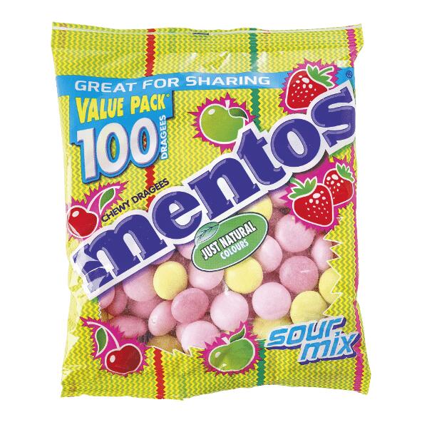 Mentos kauwdragees, 100 st.