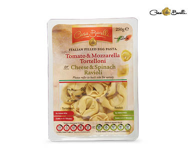 Casa Barelli Shelf Stable Filled Pasta 250g