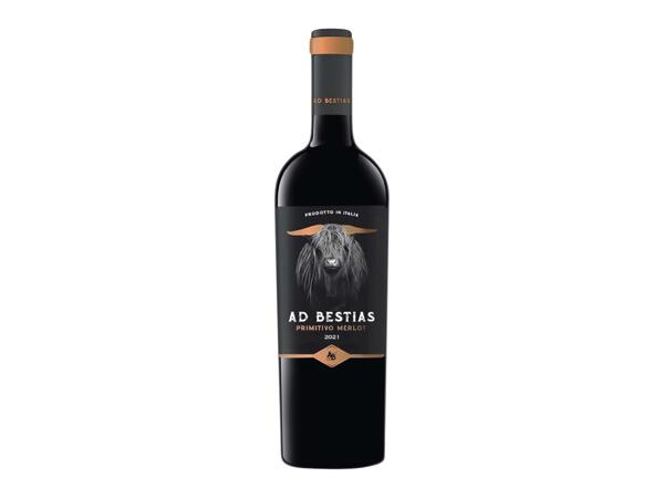 Ad Bestias Primitivo Merlot IGT rosso