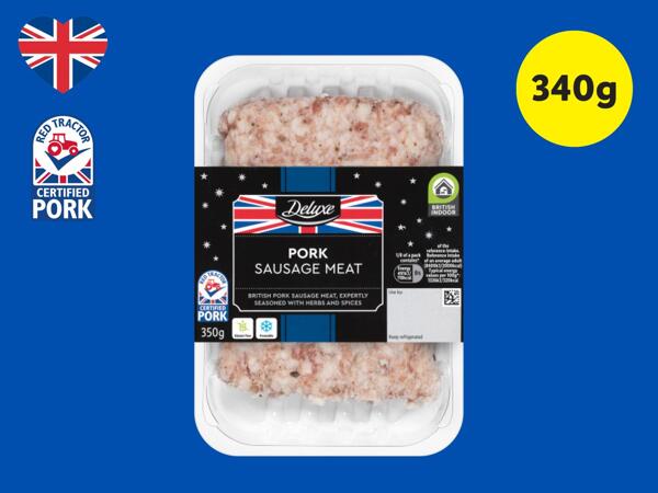 Deluxe British Pork Sausage Meat
