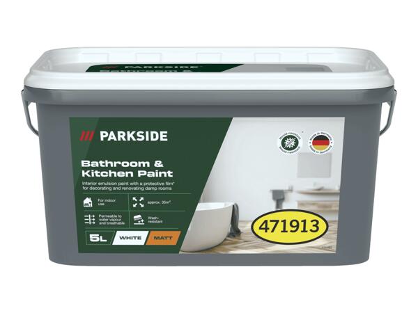 5L Bathroom and Kitchen Paint - White