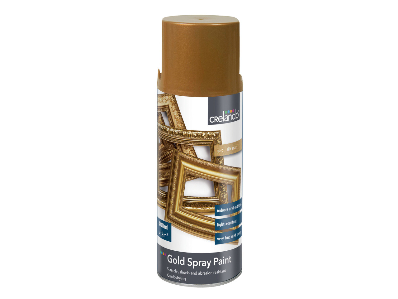 CRELANDO 400ml Effect Spray Paint Assortment