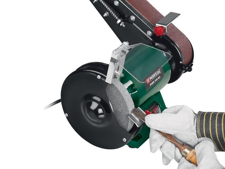 Bench Grinder with Belt Sander