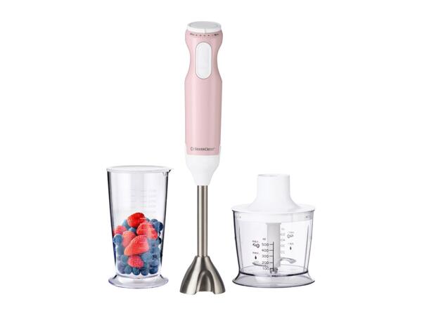 Silvercrest Pink Hand Blender Set