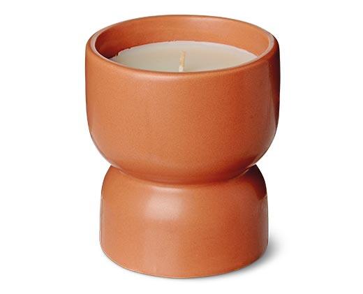 Huntington Home Rattan Terracotta Candle