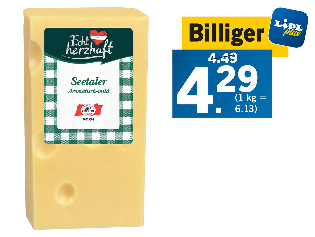 ECHT HERZHAFT Seetaler im Stück