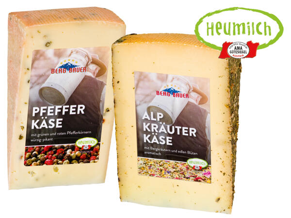 Berg Bauer Alpkräuterkäse/Pfefferkäse