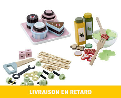 TOYLINO 
 USTENSILES DE CUISINE-/ OUTILS EN BOIS