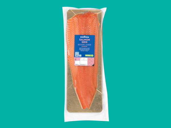 Lighthouse Bay Salmon Side