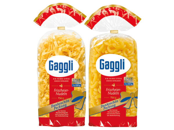 Gaggli Frischei-Nudeln
