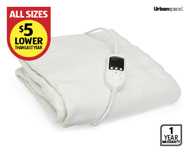DUAL ZONE ELECTRIC BLANKET – SINGLE