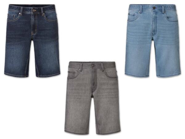 Herren Sweat Denim Bermudas