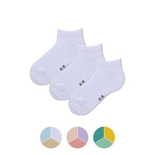 LILY & DAN Socquettes pour enfants, 3 paires