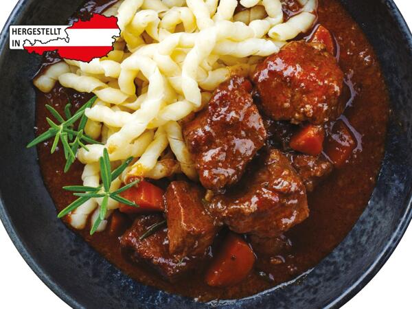 Hirschgulasch Sous-Vide