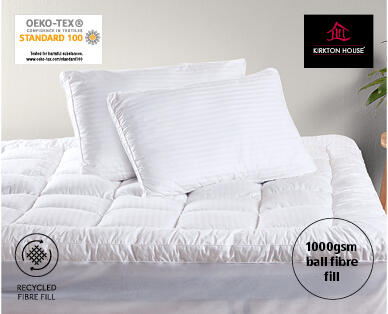 Luxury High Loft Mattress Topper – Queen Size