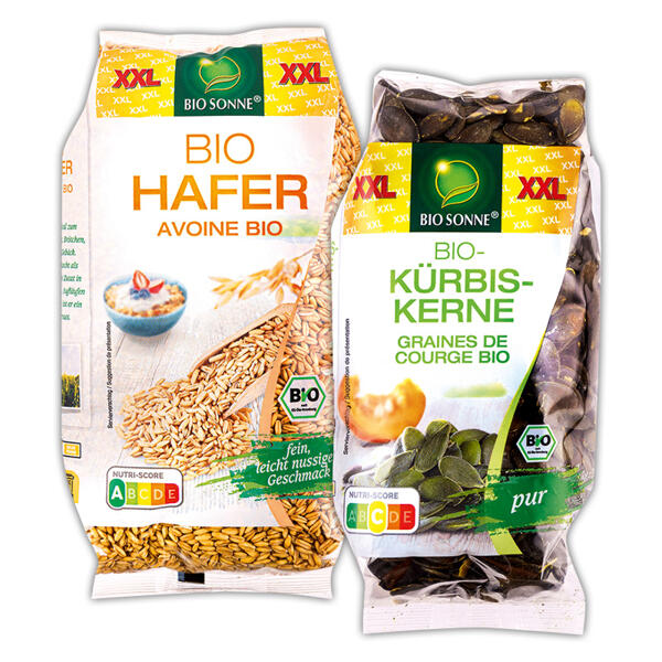 Bio-Kürbiskerne / Hafer XXL