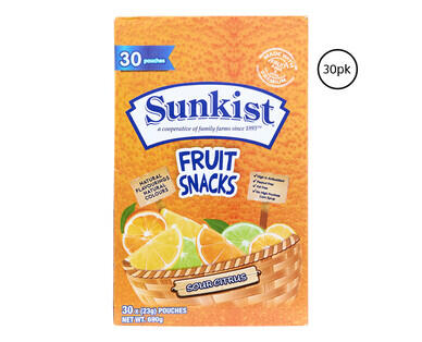 Sunkist Fruit Snacks 30pk/690g
