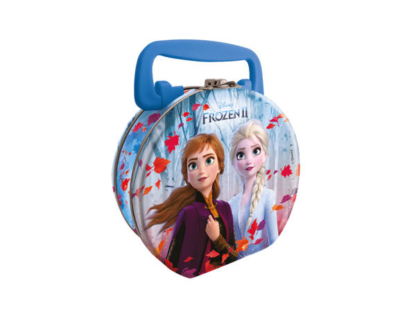 FROZEN Metaltaske med knasende chokolade-kugler