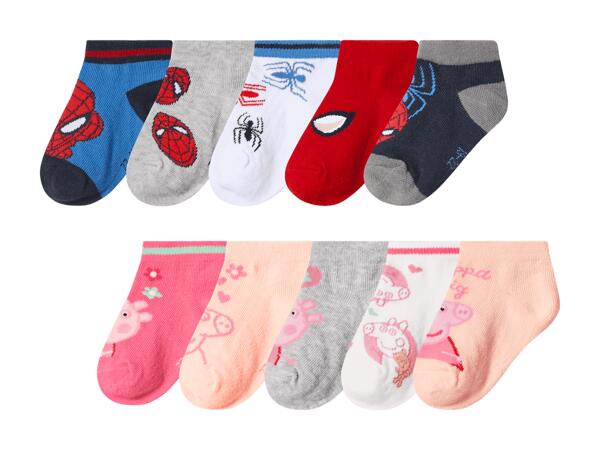 Socquettes, set de 5 paires