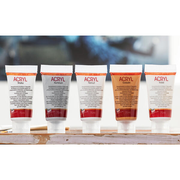 Acryl-Effektpasten 5er-Set
