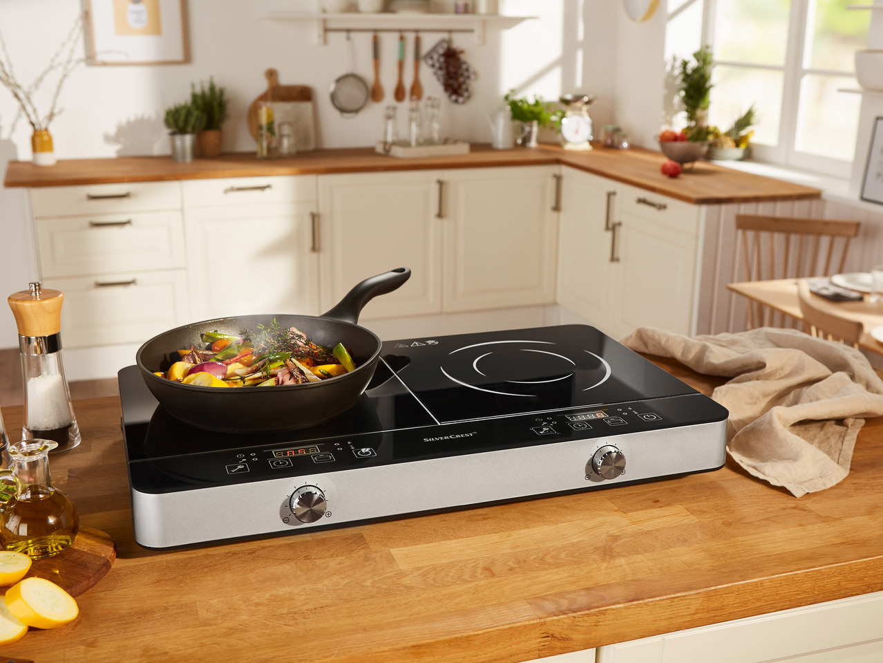 Double Induction Hob