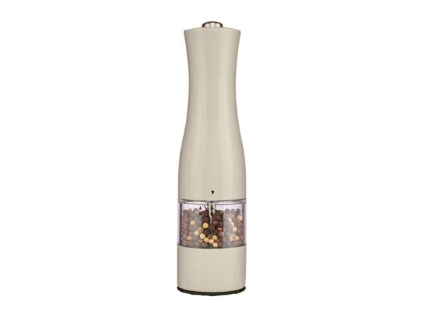 Silvercrest Kitchen Tools Electric Salt Or Pepper Mill - Beige