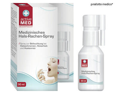 ACTIVE MED
SPRAY PER GOLA E FARINGE