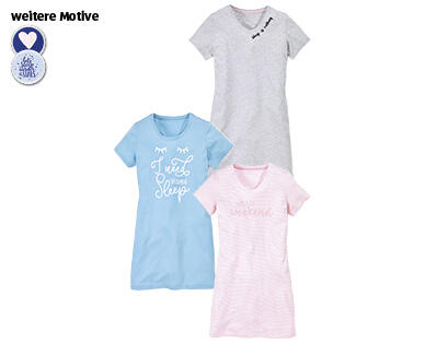 BLUE MOTION DAMEN-SLEEPSHIRT