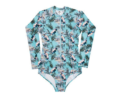 Women's Long Sleeve One Piece Swimsuit