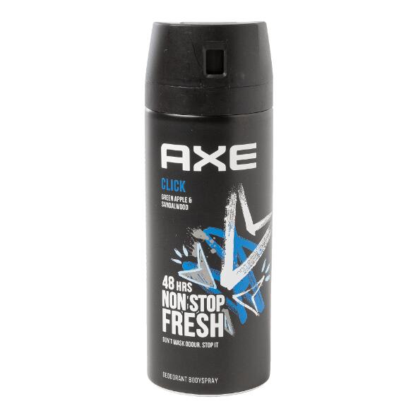AXE(R) 				Deospray