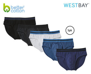 Men's Briefs 5pk or Trunks 3pk