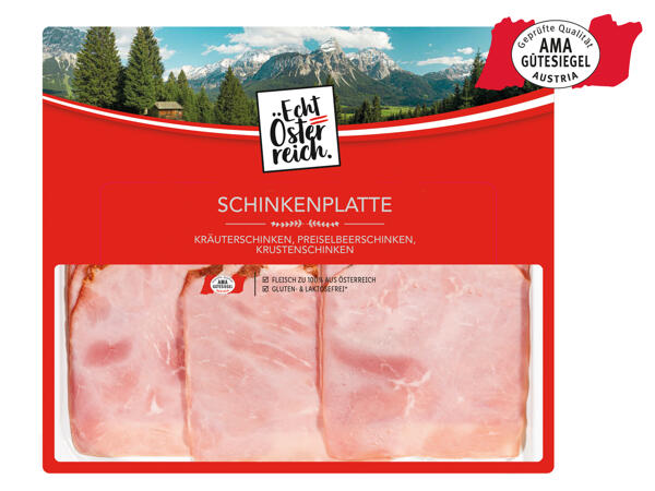 Schinkenplatte
