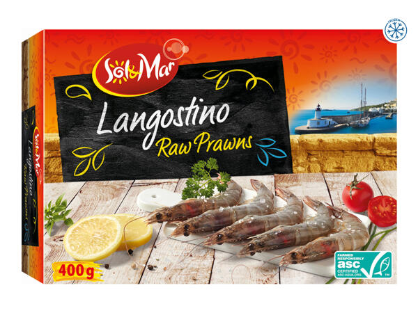 Sol & Mar Langostino Raw Prawns